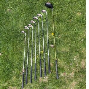 Nike Ignite Iron Set Mens Right Hand 4-PW With Driver Uni Flex Steel Cavity Back